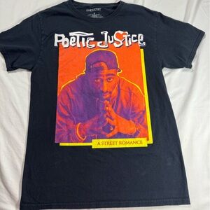 Chemistry Poetic Justice Tee featuring Tupac 90’s size small